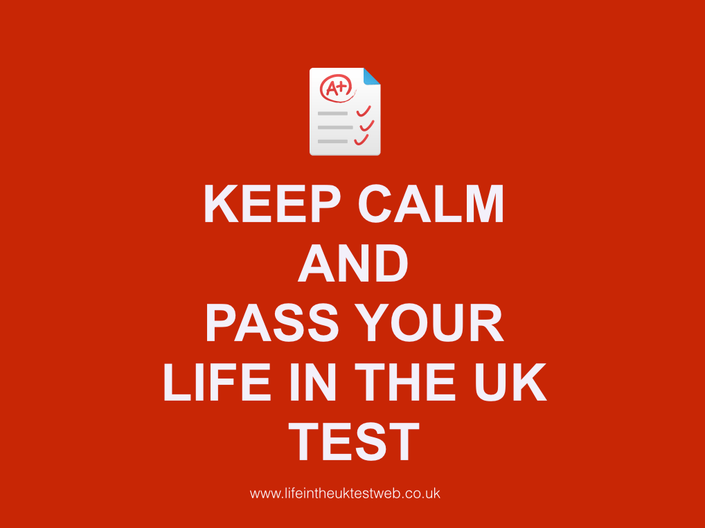 keep calm life un test keep calm pass life uk test